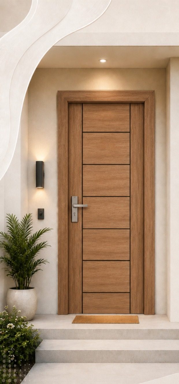 Flush door catalogue design by Artshree